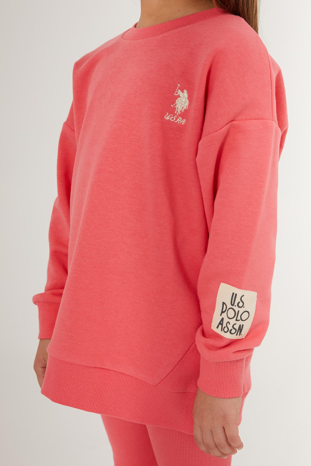 U. S. Polo Assn Розовый пижамный комплект для девочки - U.s. polo assn фото 15