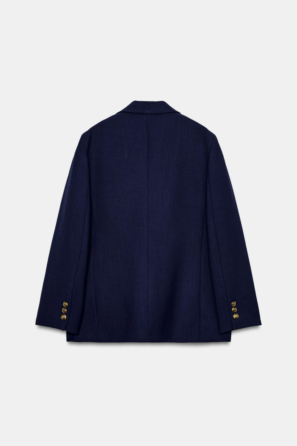 BLAZER BOTONES ZW COLLECTION / Azul?n - Zara фото 4