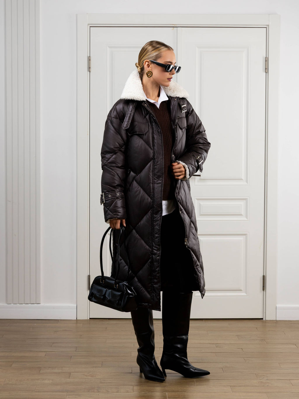 Пуховик женский HOOPS, арт. 81828zm  фото 8