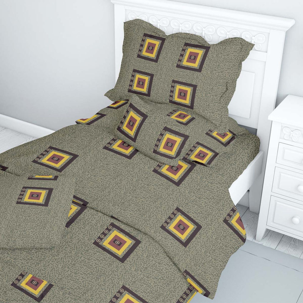 КПБ Полиэстер - МЕАНДР 1.5 сп. (нав.70х70)