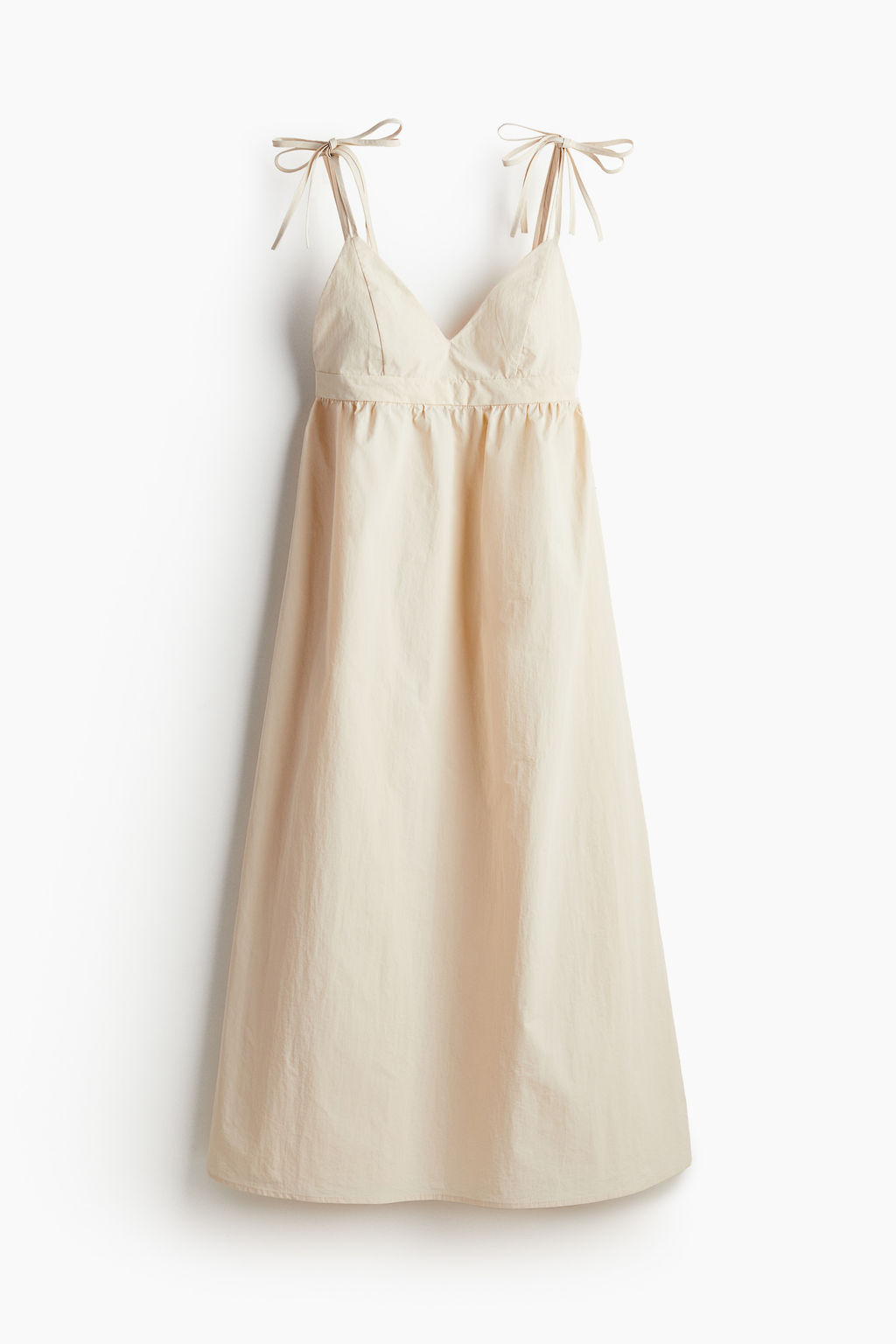 Vestido de nailon con tirantes de lazo - H&m фото 2
