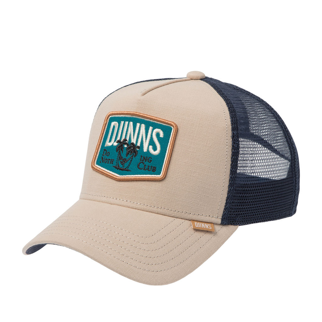 Бейсболка DJINNS арт. HFT Do Nothing Club SunnyFab (бежевый)