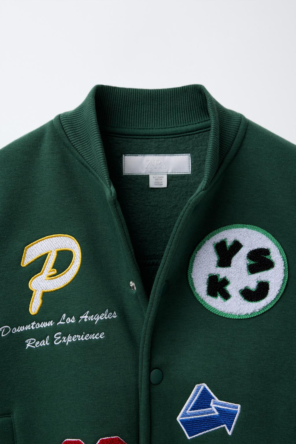 VARSITY PATCH BOMBER JACKET - Zara фото 3