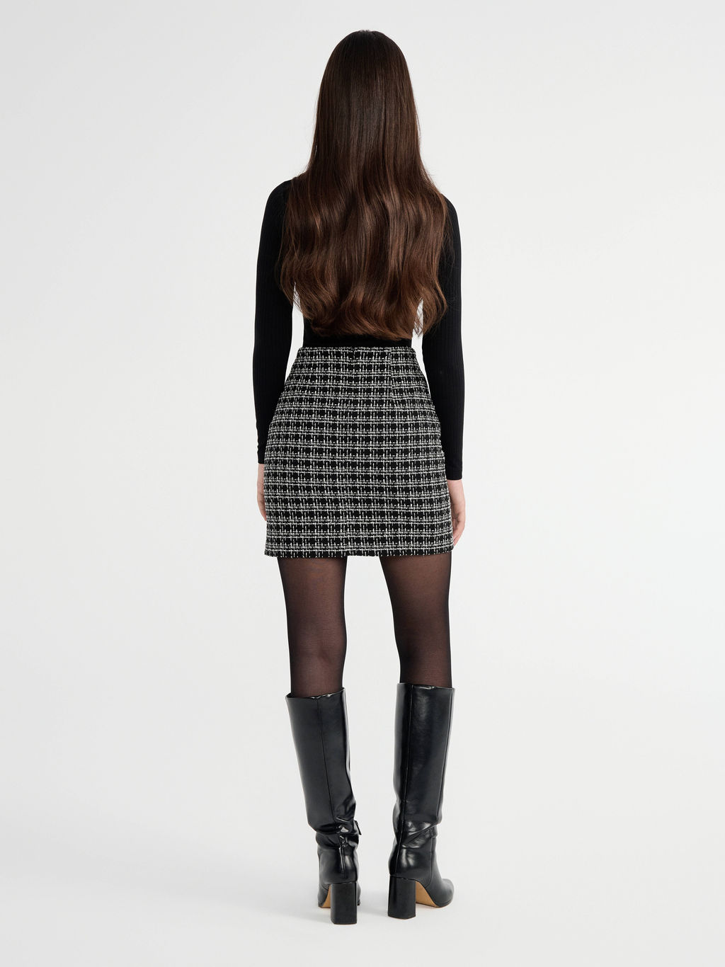 CONTE LU 2904 Юбка женская black - Conte elegant фото 5