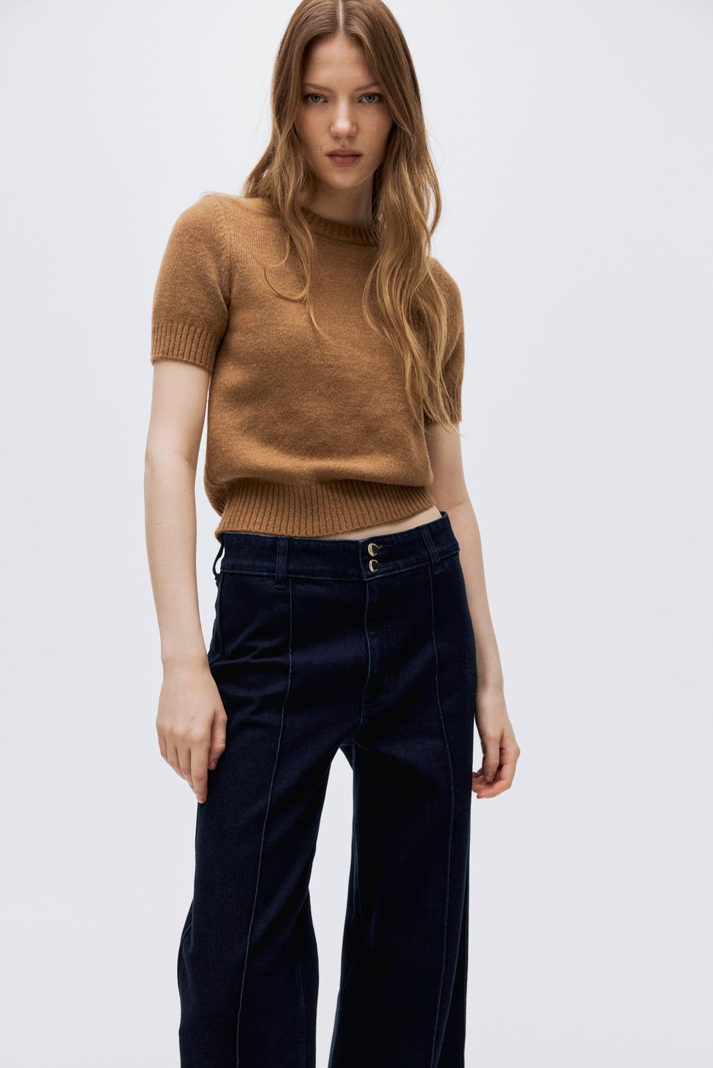 Wide High Ankle Jeans - H&m фото 9