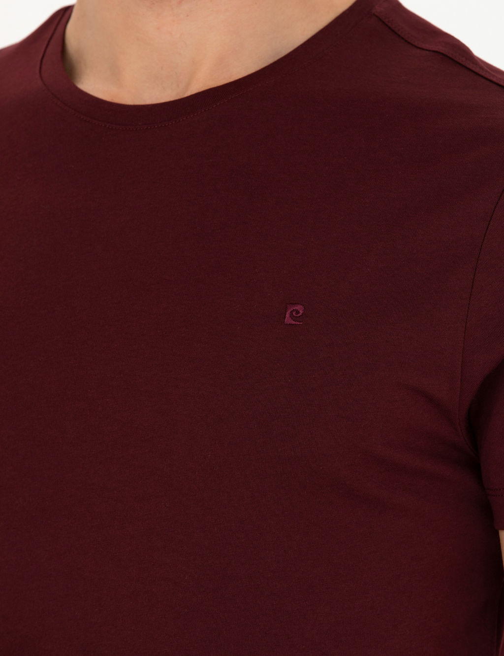 Bordo Slim Fit Basic Ti__rt