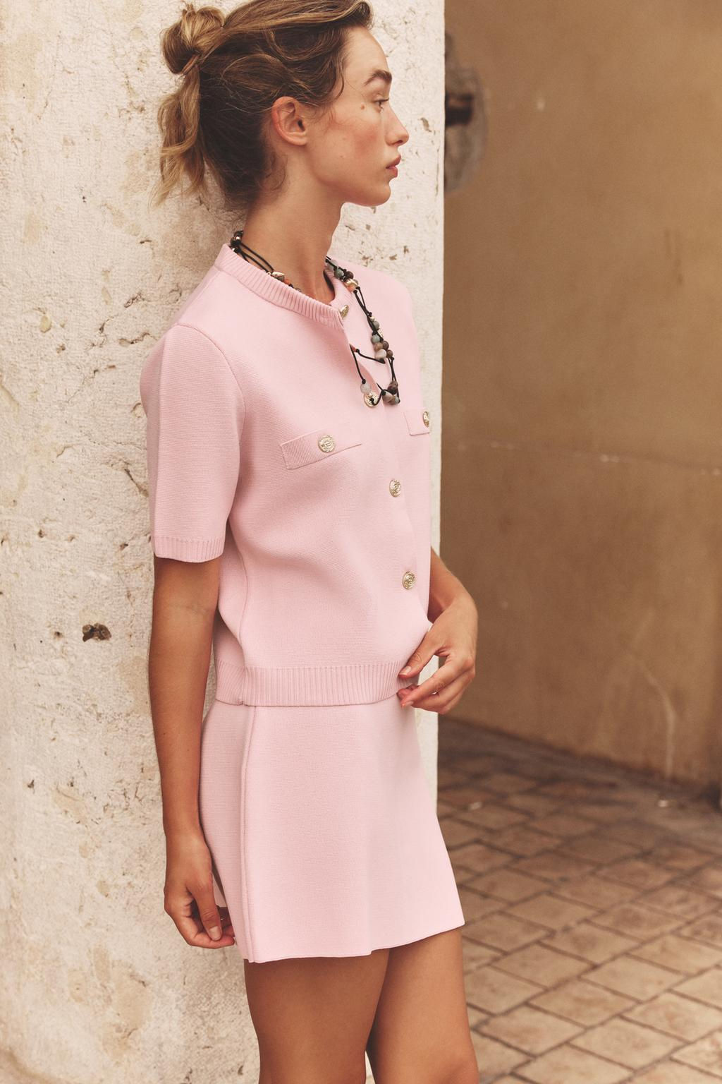 KNIT MINI SKIRT - Zara фото 32