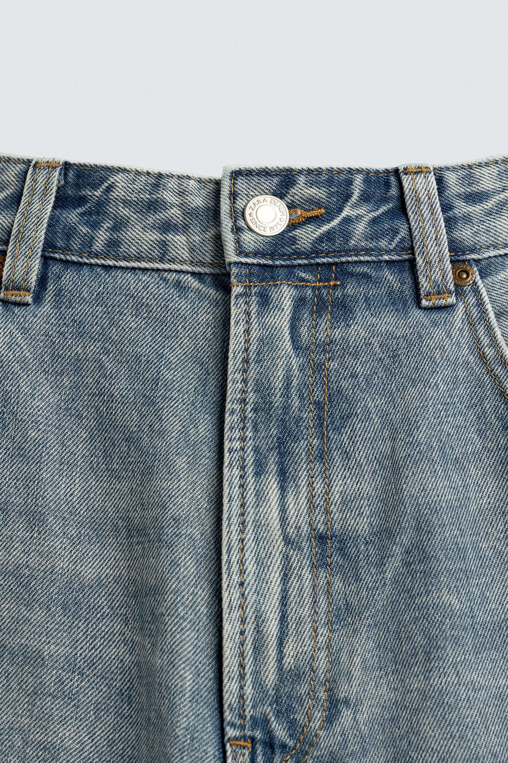 RIPPED BAGGY FIT JEANS - Zara фото 19
