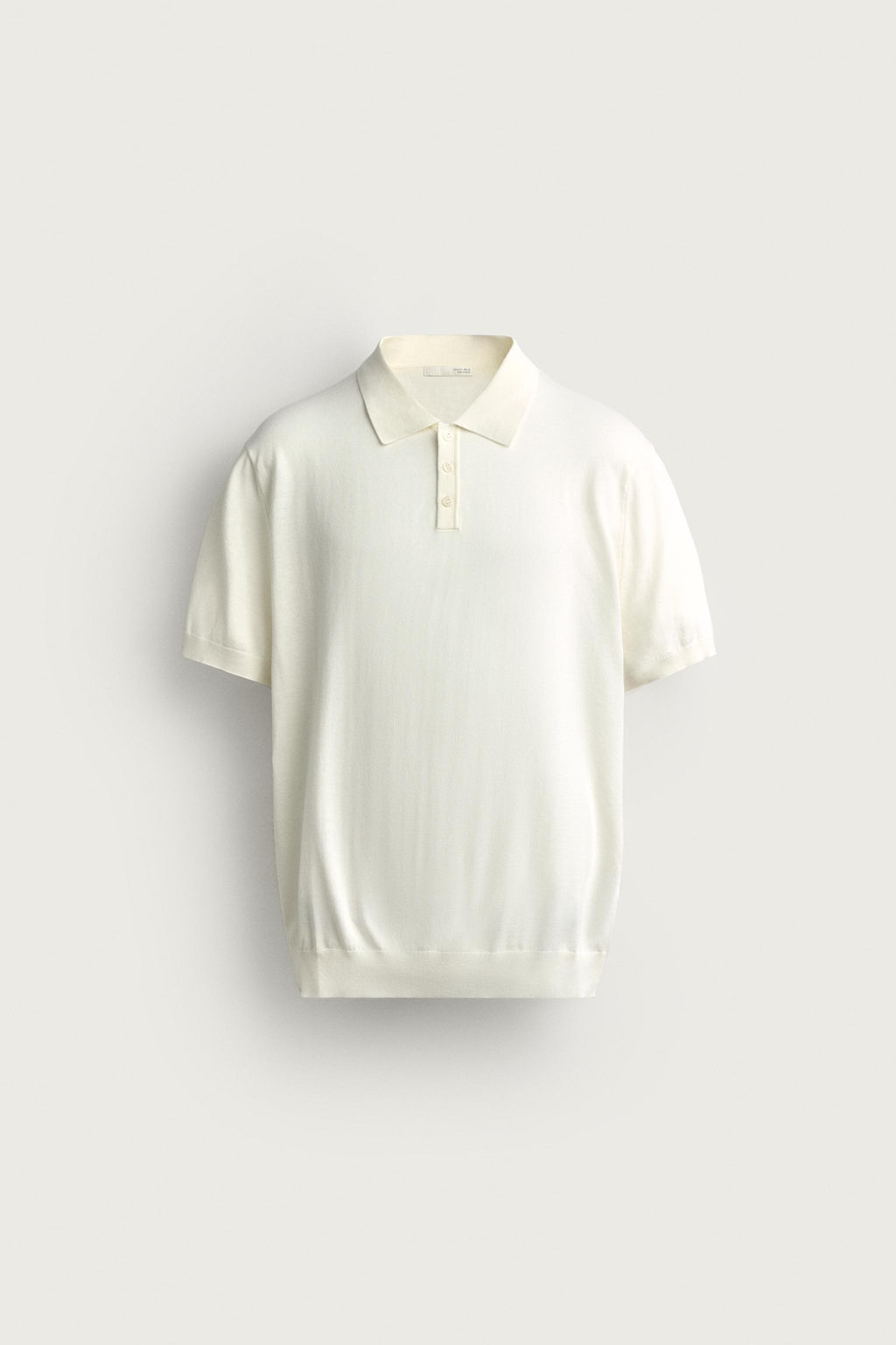 POLO PUNTO REGULAR FIT / Crudo - Zara фото 5