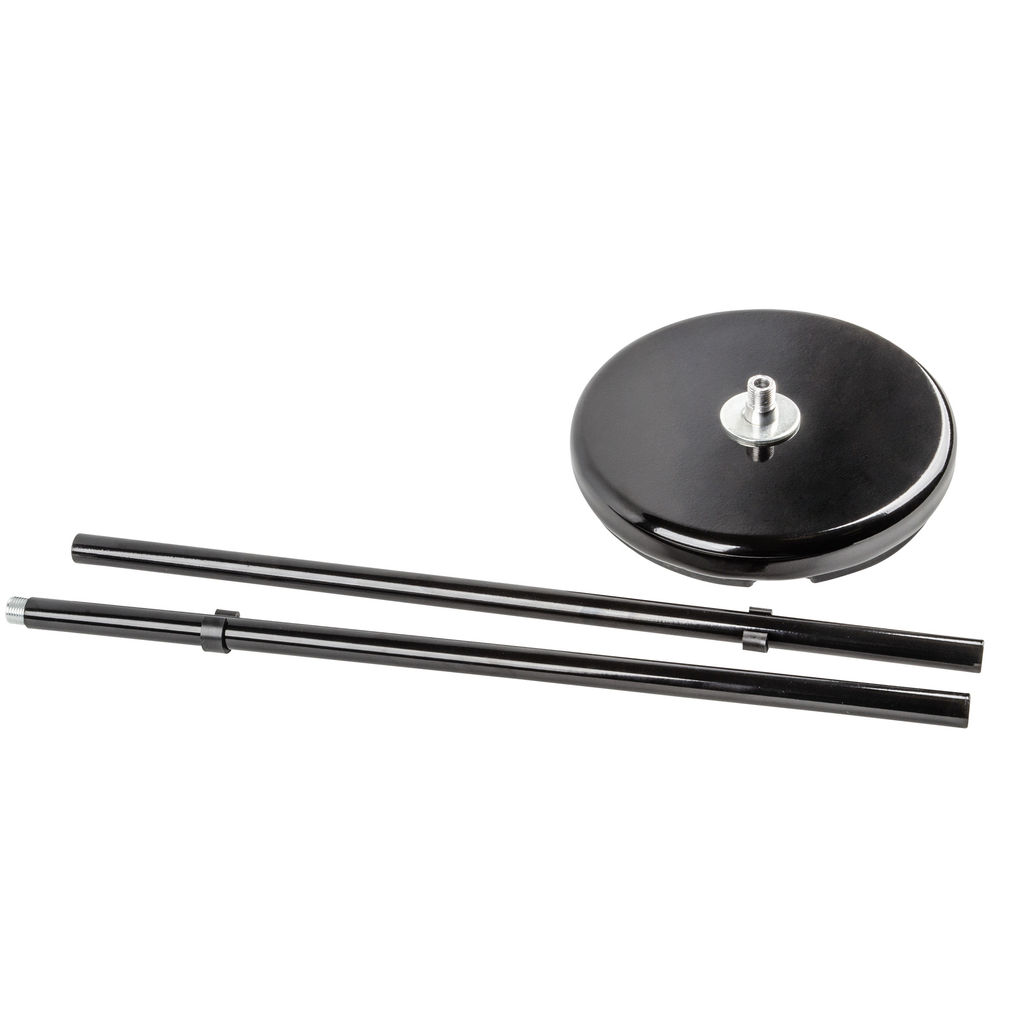 ULM-T600 2х6W/4500K/DIM BLACK Торшер напольный светодиодный, 2х6W. Сенсорный выключатель. Диммер. Черный. ТМ Uniel
