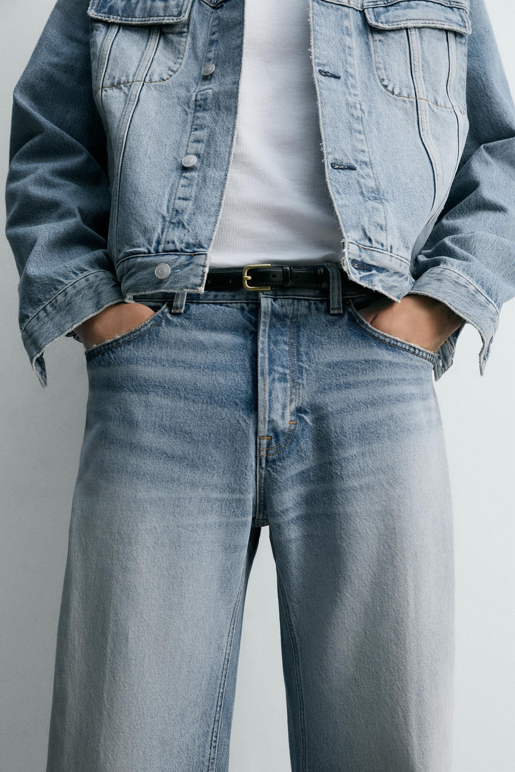 RELAXED FIT LIMITED EDITION JEANS - Zara фото 18