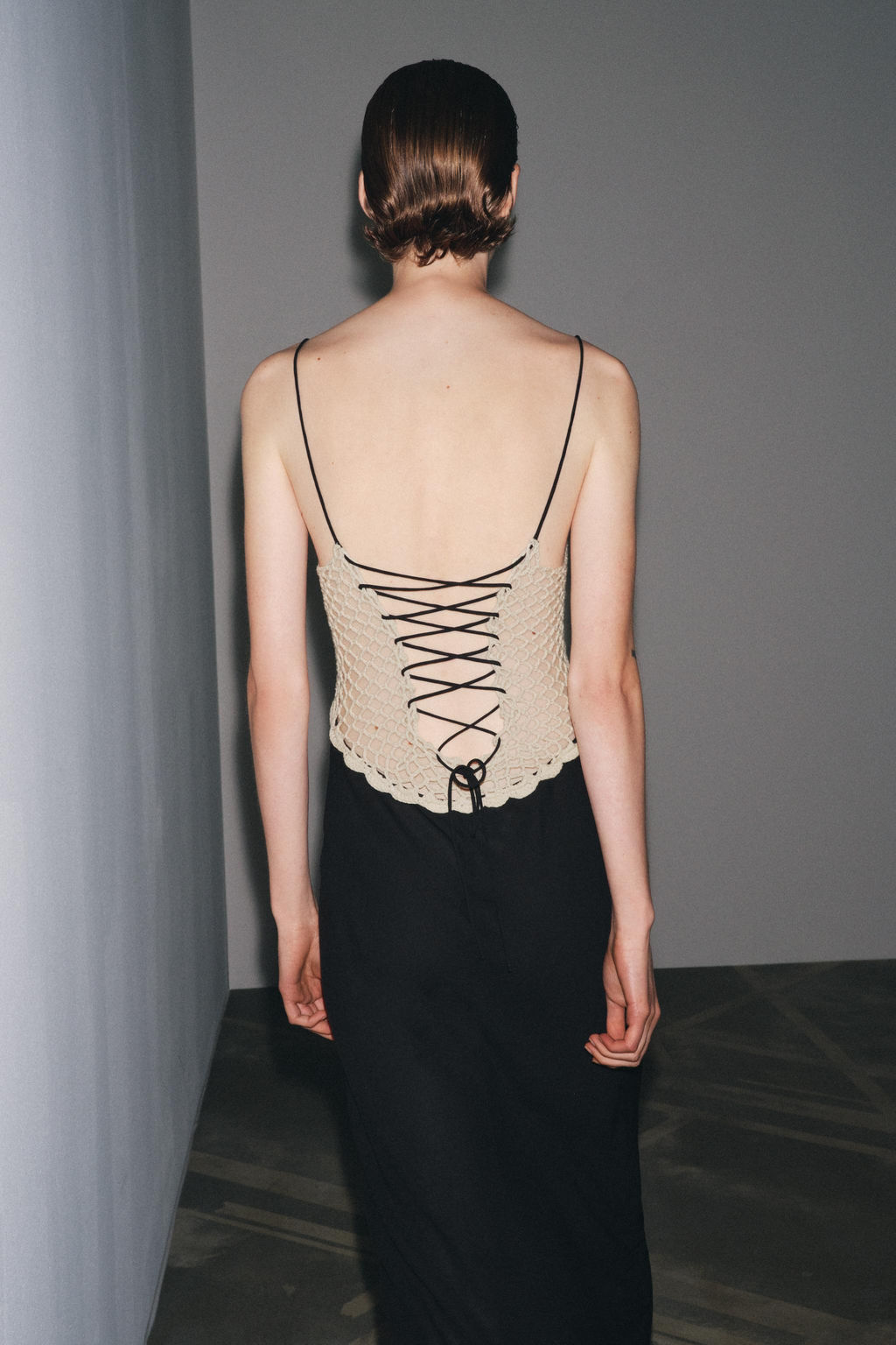 CONTRAST CROCHET DRESS - Zara фото 3