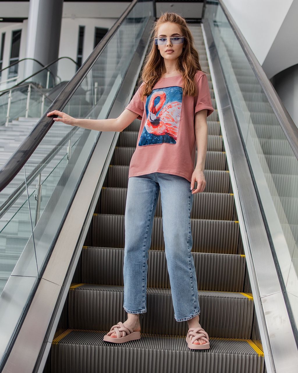 Футболка с шёлковой вставкой FSK096 * - Sahar art lab фото 4