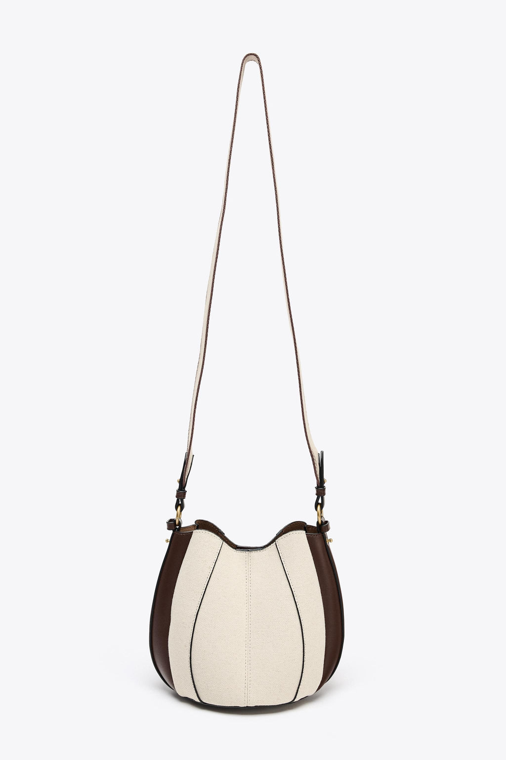 TOPSTITCH BUCKET BAG - Zara фото 3