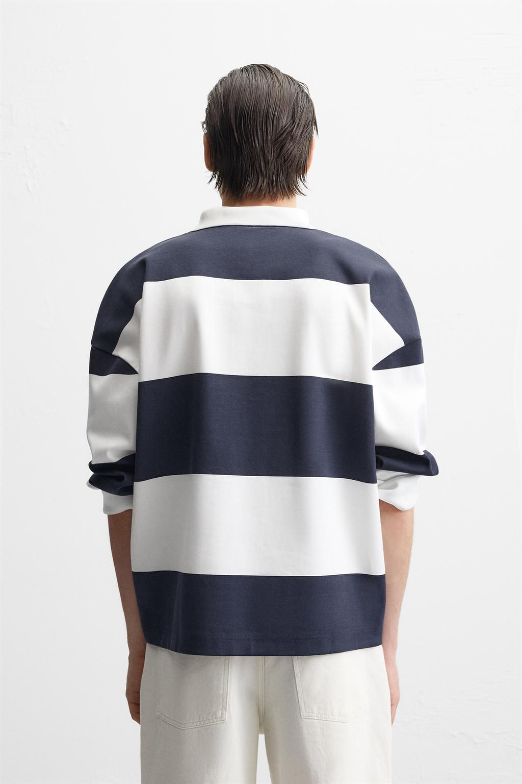 STRIPED POLO SHIRT - Zara фото 3