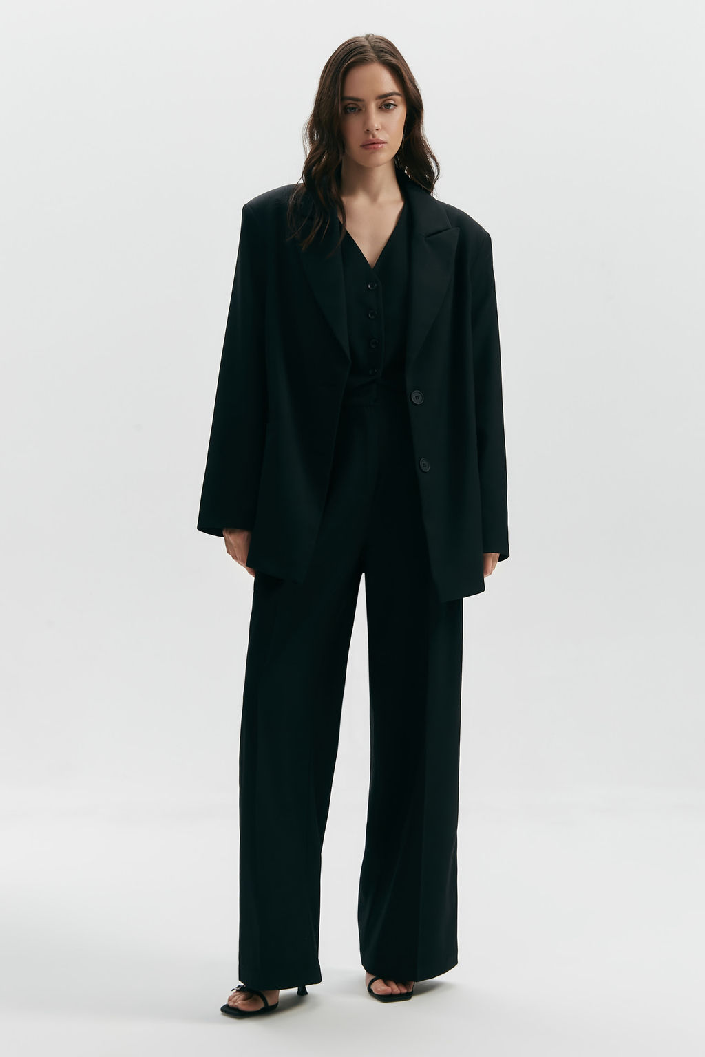 Жакет оверсайз однобортный - Mollis фото 4