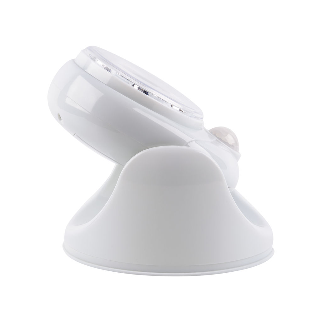 ULK-N21 SENSOR WHITE Светодиодный светильник накладной, с датчиком движения. На батарейках 4АА (не в комплекте). Белый. ТМ Uniel. - Volpe фото 4