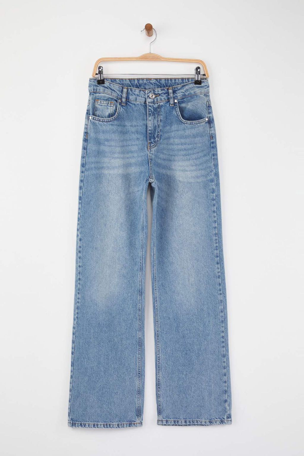 Ac?k Mavi More Sustainable Yuksek Bel Wide Leg Jeans TWOAW26JE00073