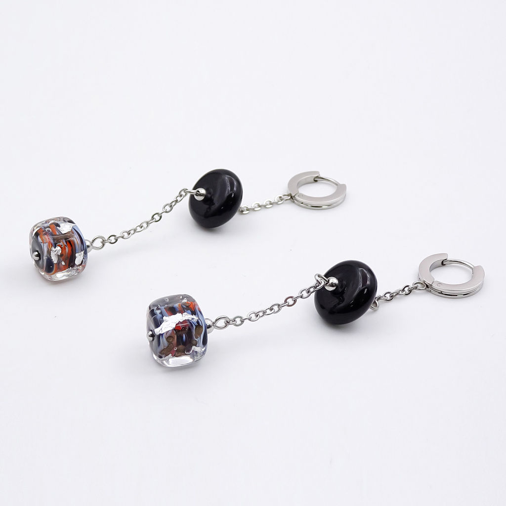 Серьги из муранского стекла TONIGHT LS3215 - Vloes фото 3