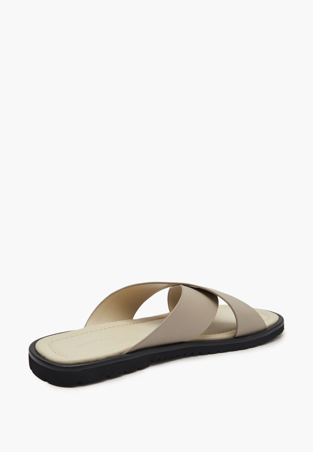 Бежевые мужские кожаные сабо - Mascotte фото 3