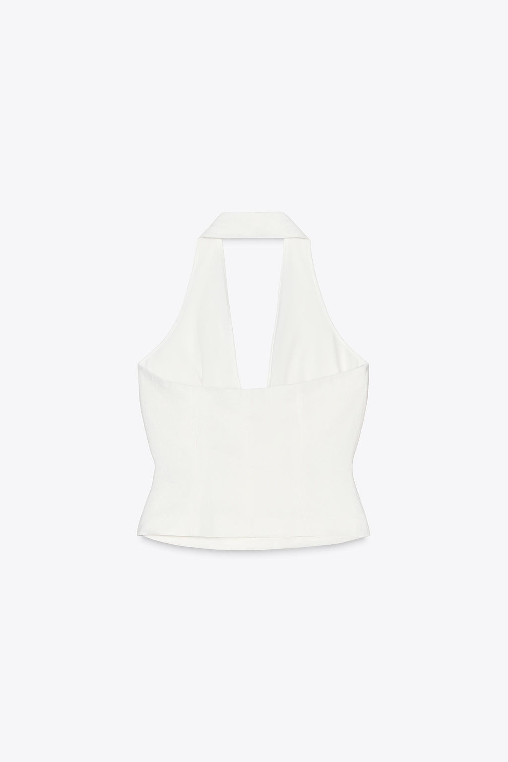 KNOT HALTER WAISTCOAT - Zara фото 6
