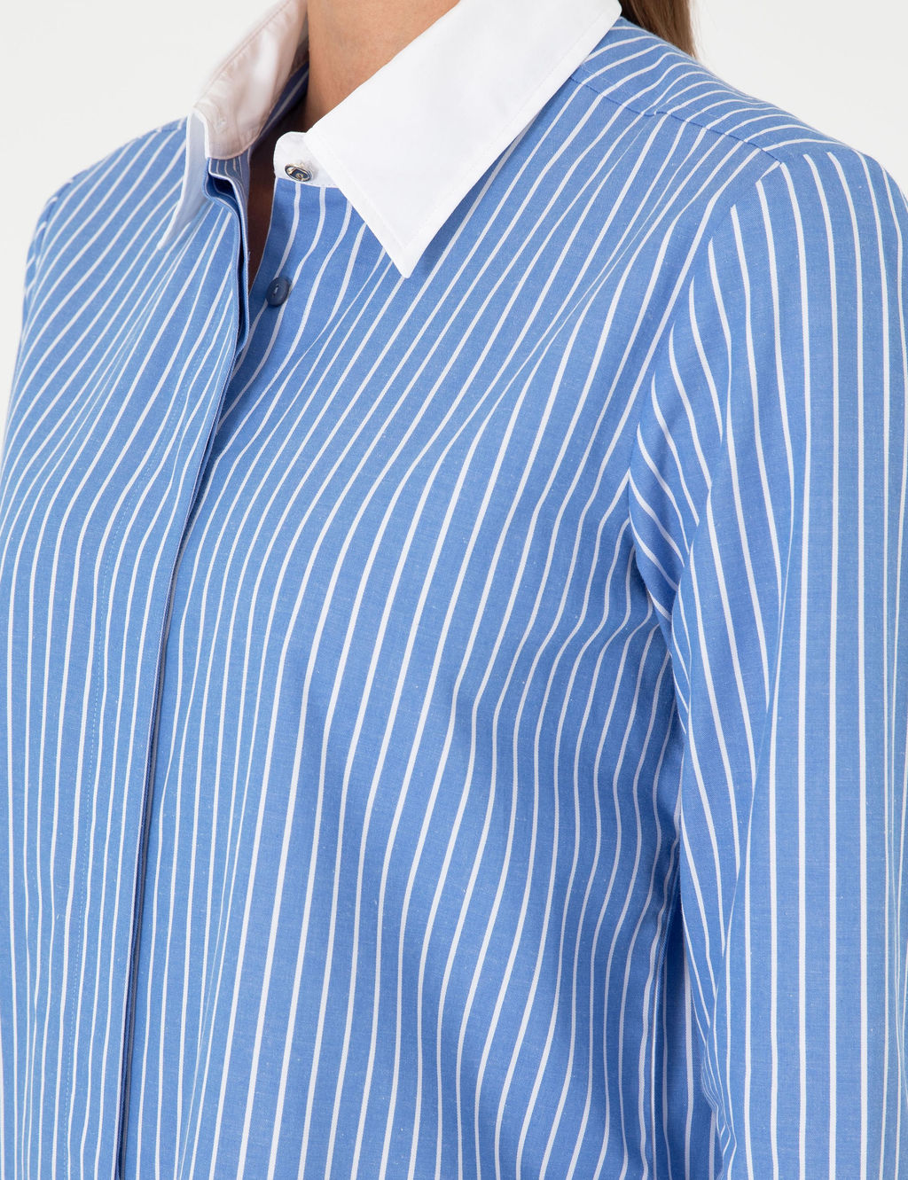 Mavi Comfort Fit Uzun Kollu G_mlek - Pierre cardin фото 7