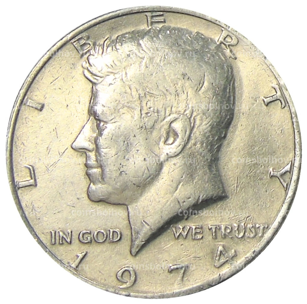 1/2 доллара (50 центов) 1974 года США