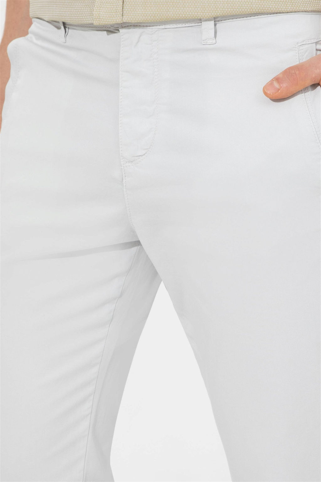 U. S. Polo Assn / Мужские светло-серые брюки из плотной ткани - U.s. polo assn фото 13