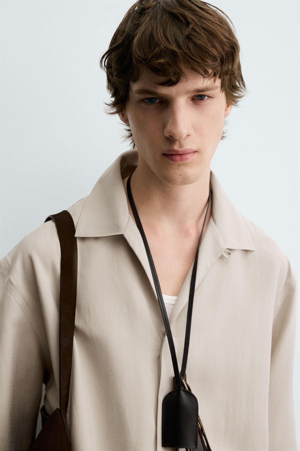 RELAXED FIT FLOWING SHIRT - Zara фото 6