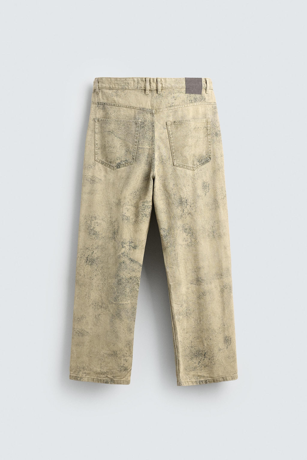 FADED PRINT BAGGY FIT TROUSERS - Zara фото 7