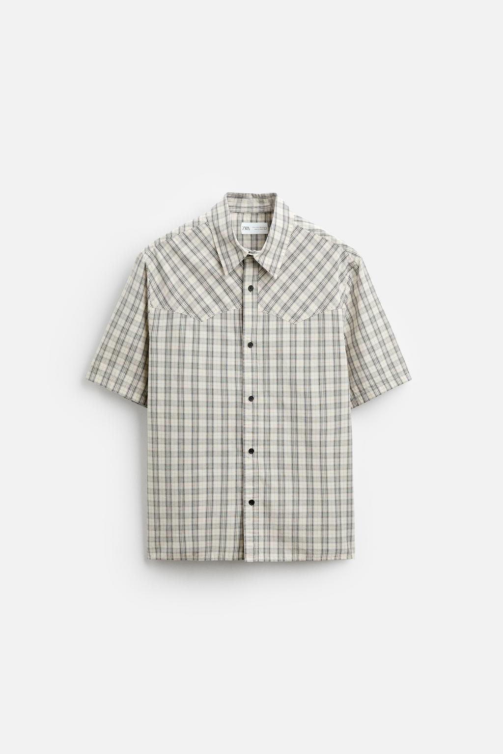 CHECK SHIRT - Zara фото 13