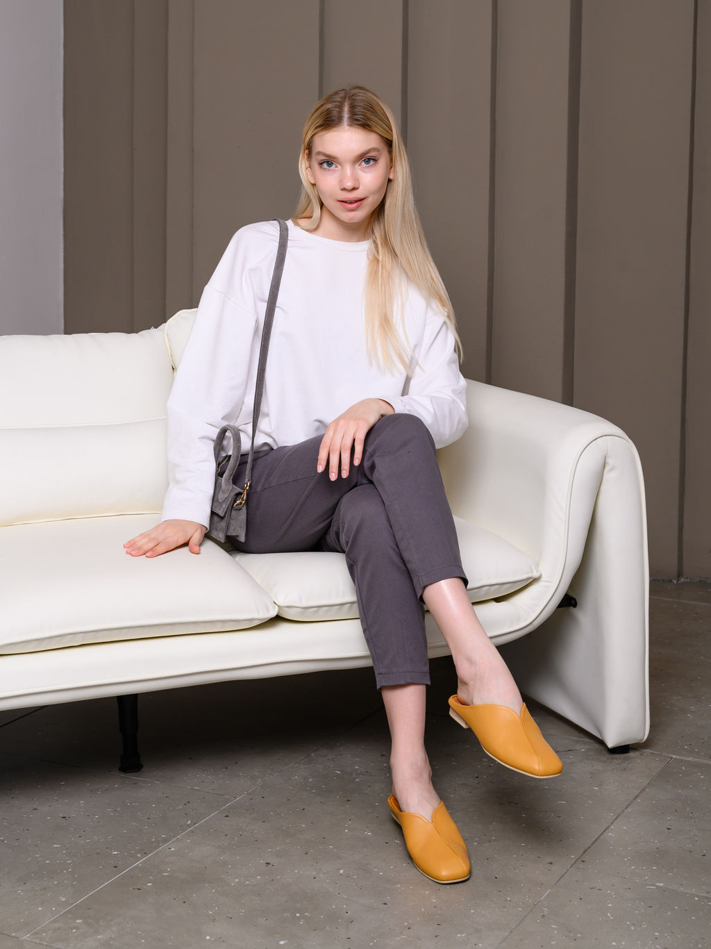 Мюли 1007.тунит205be.Тыква лион