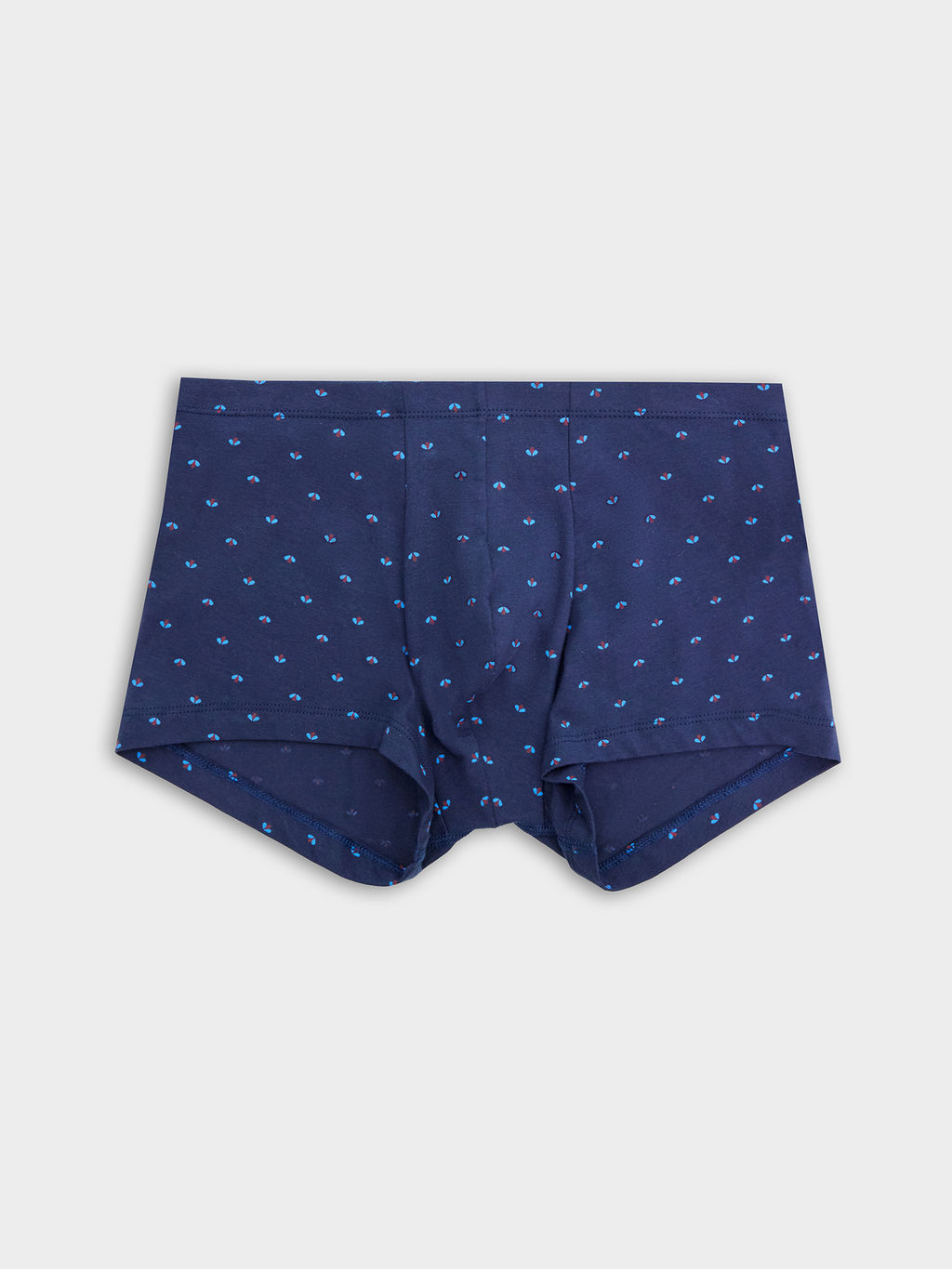 Цена за 2 штуки! Трусы боксеры мужские синие с принтом узор на море 411216 - Mark formelle фото 5