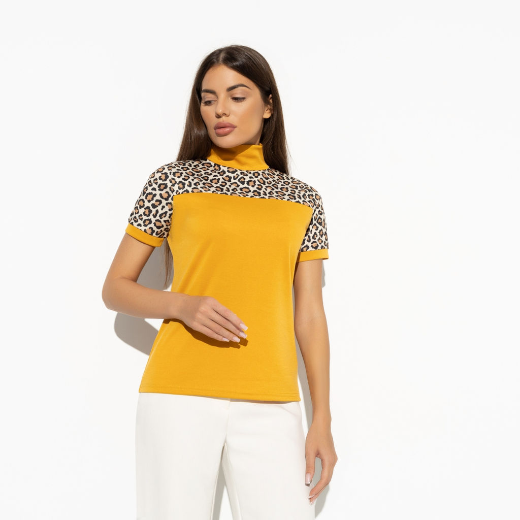 Водолазка комбинированная, С тобой вдвоём (chik) - Charutti фото 6