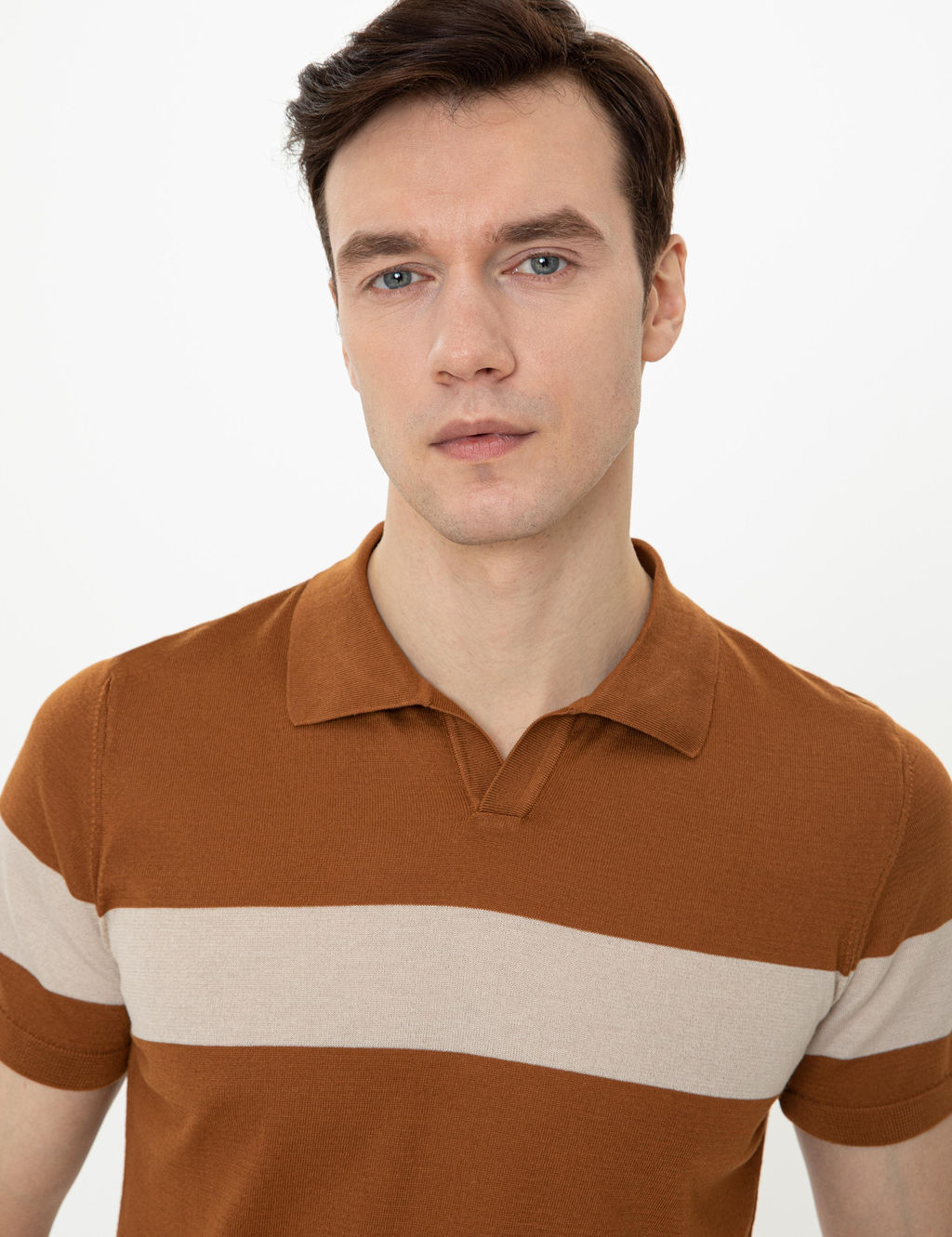 Tar__n Slim Fit Polo Yaka Triko T-Shirt - Cacharel фото 2