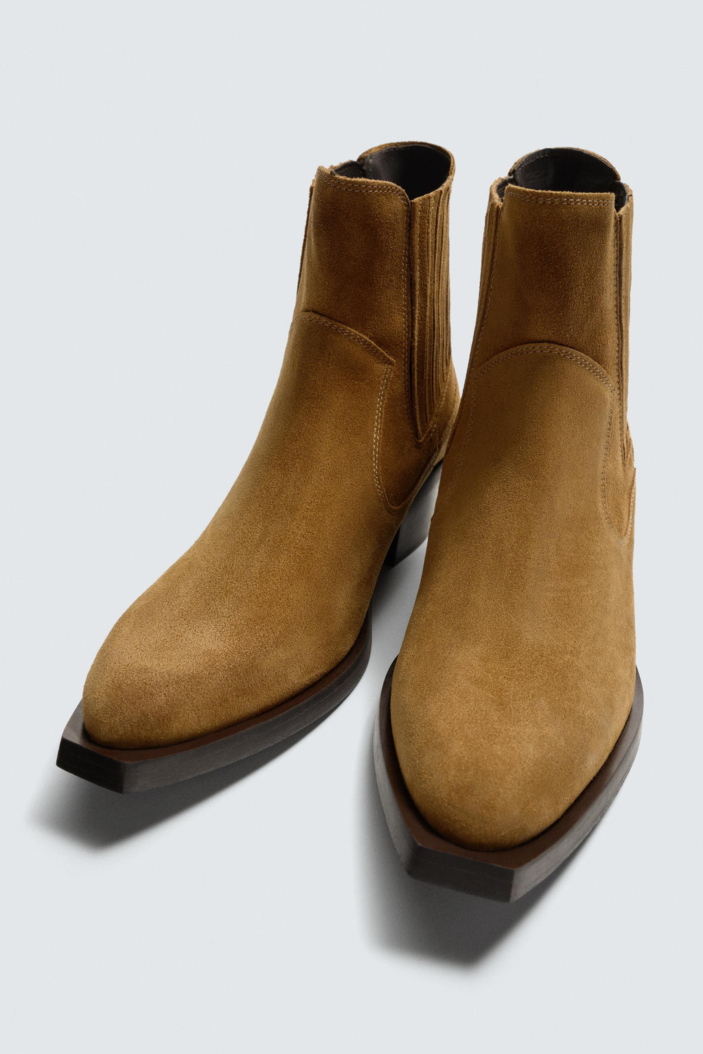 LEATHER COWBOY BOOTS LIMITED EDITION - Zara фото 5