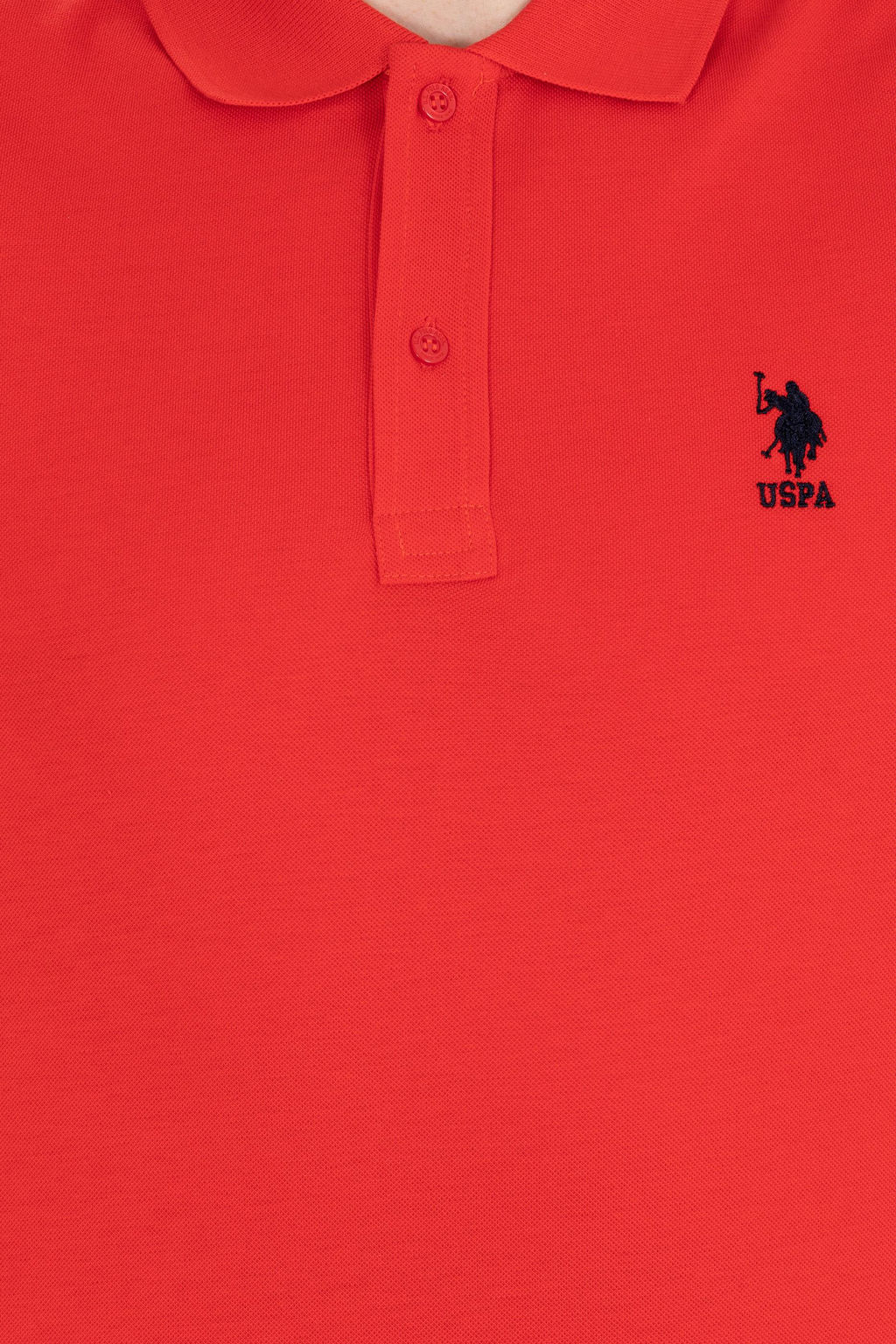 Erkek K_rm_z_ Basic Polo Yaka Ti__rt