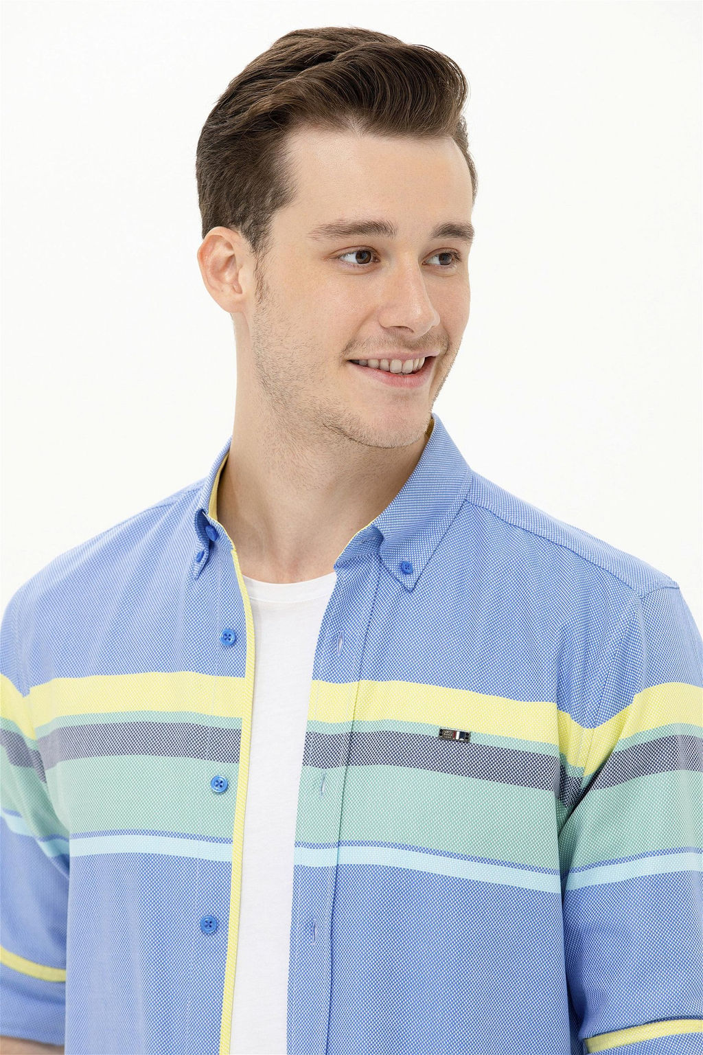 Мужская рубашка Saks Узунколь - U.s. polo assn фото 11