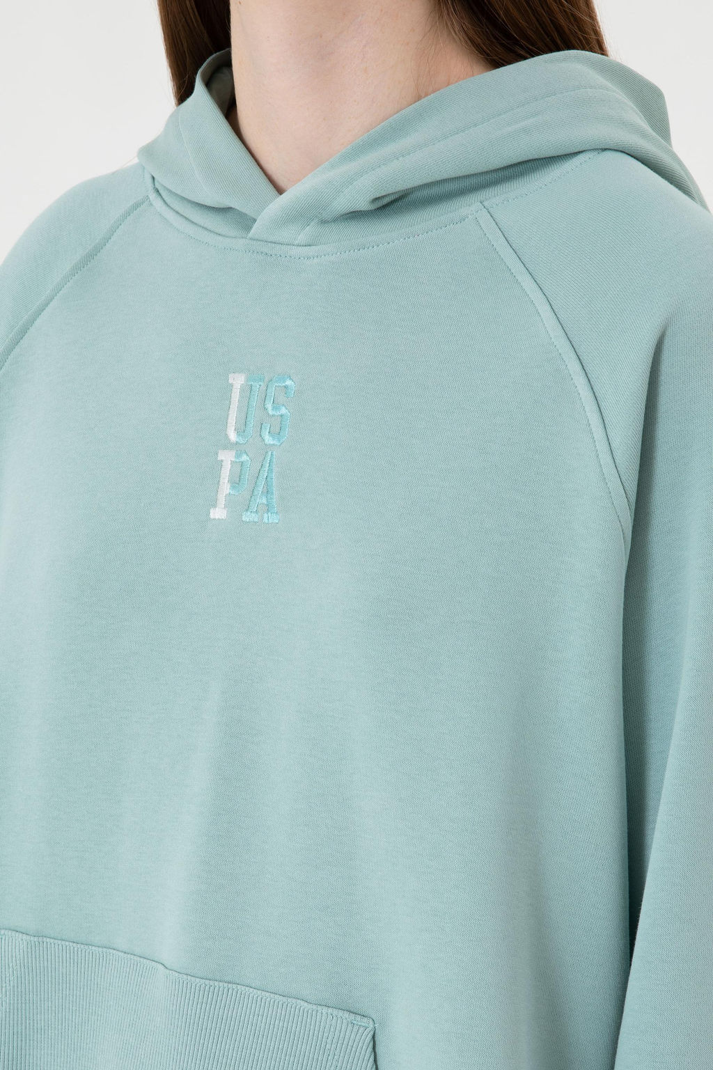 Kad_n Mint Sweatshirt Sepette S_rpriz _ndirim - U.s. polo assn фото 7