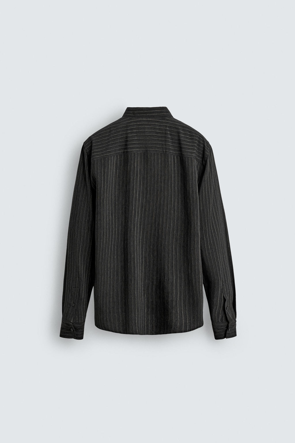 LIMITED EDITION SHINY STRIPED FLOWING SHIRT - Zara фото 9