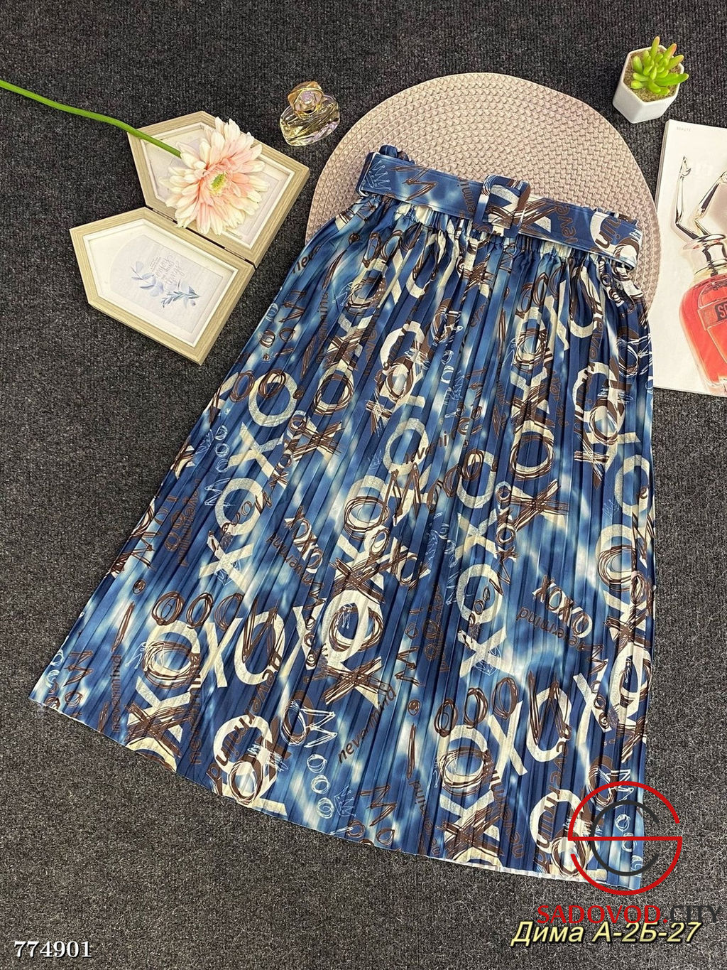 Женская юбка с принтом