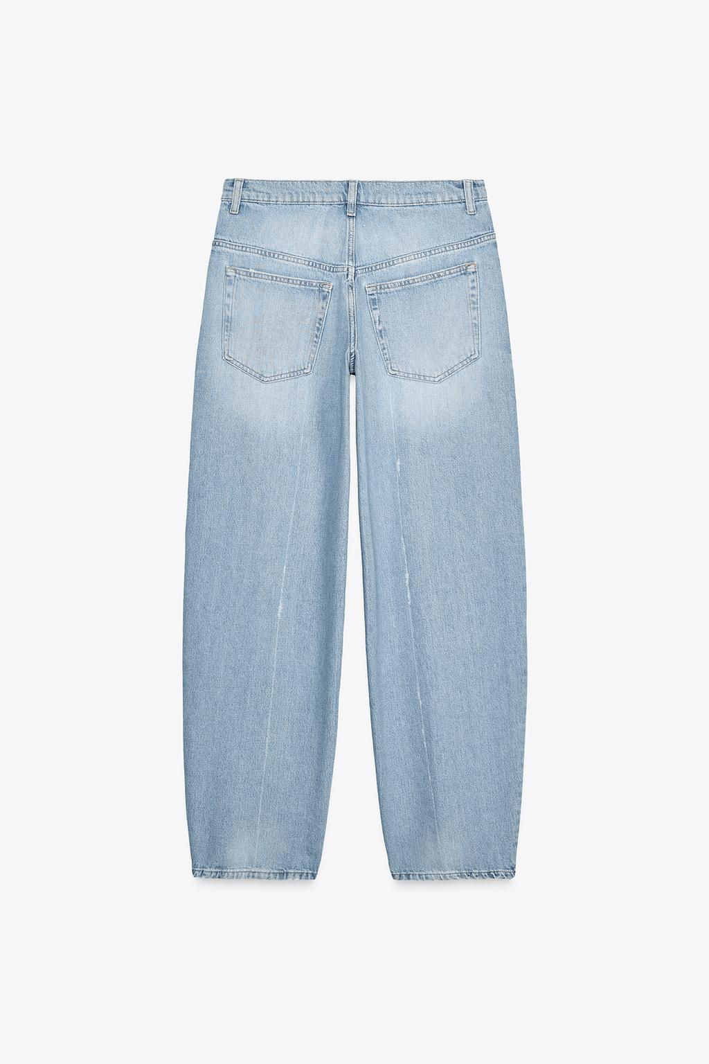 TRF TAILORED MID-WAIST JEANS - Zara фото 6