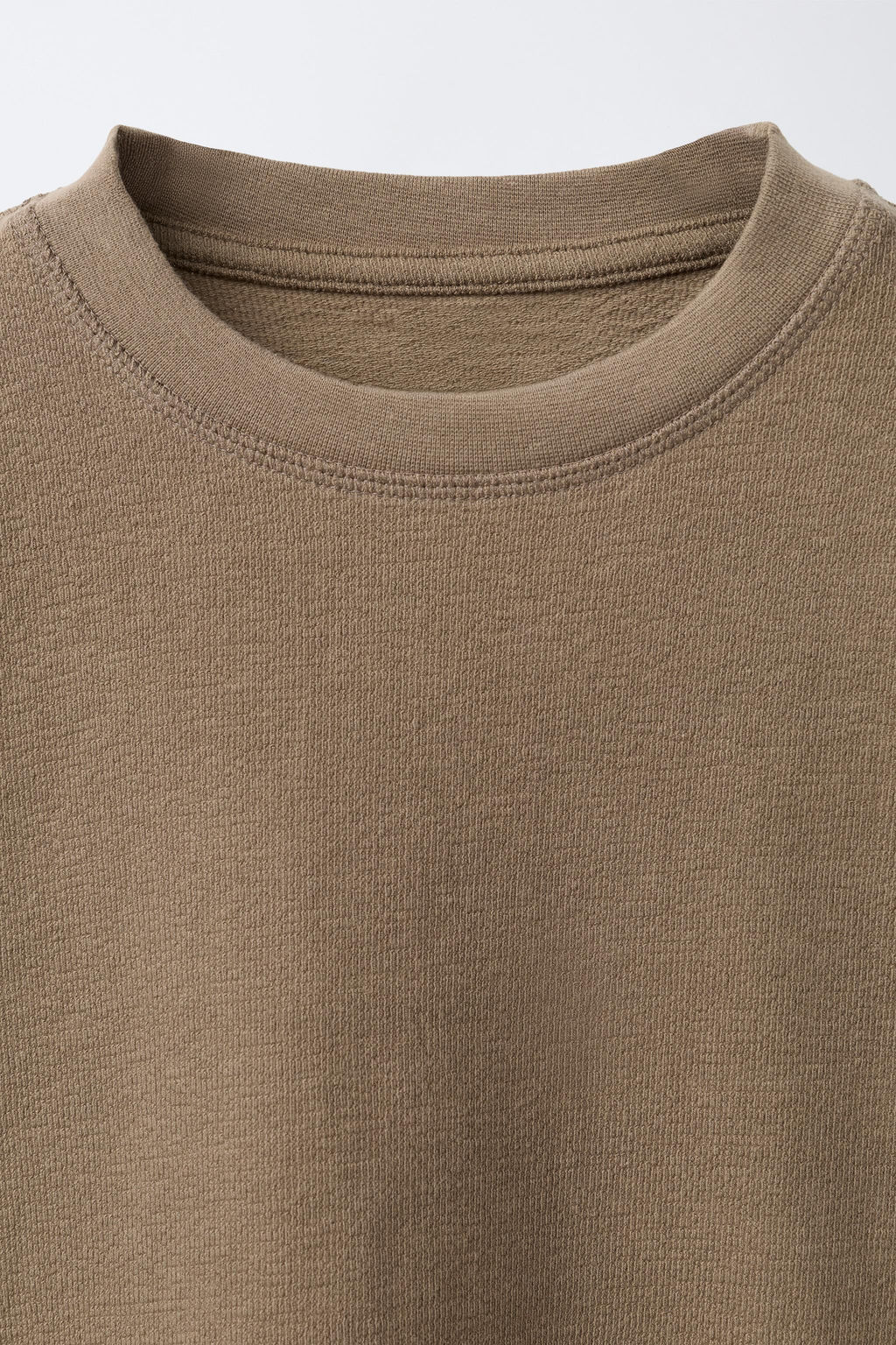 TEXTURED T-SHIRT - Zara фото 3