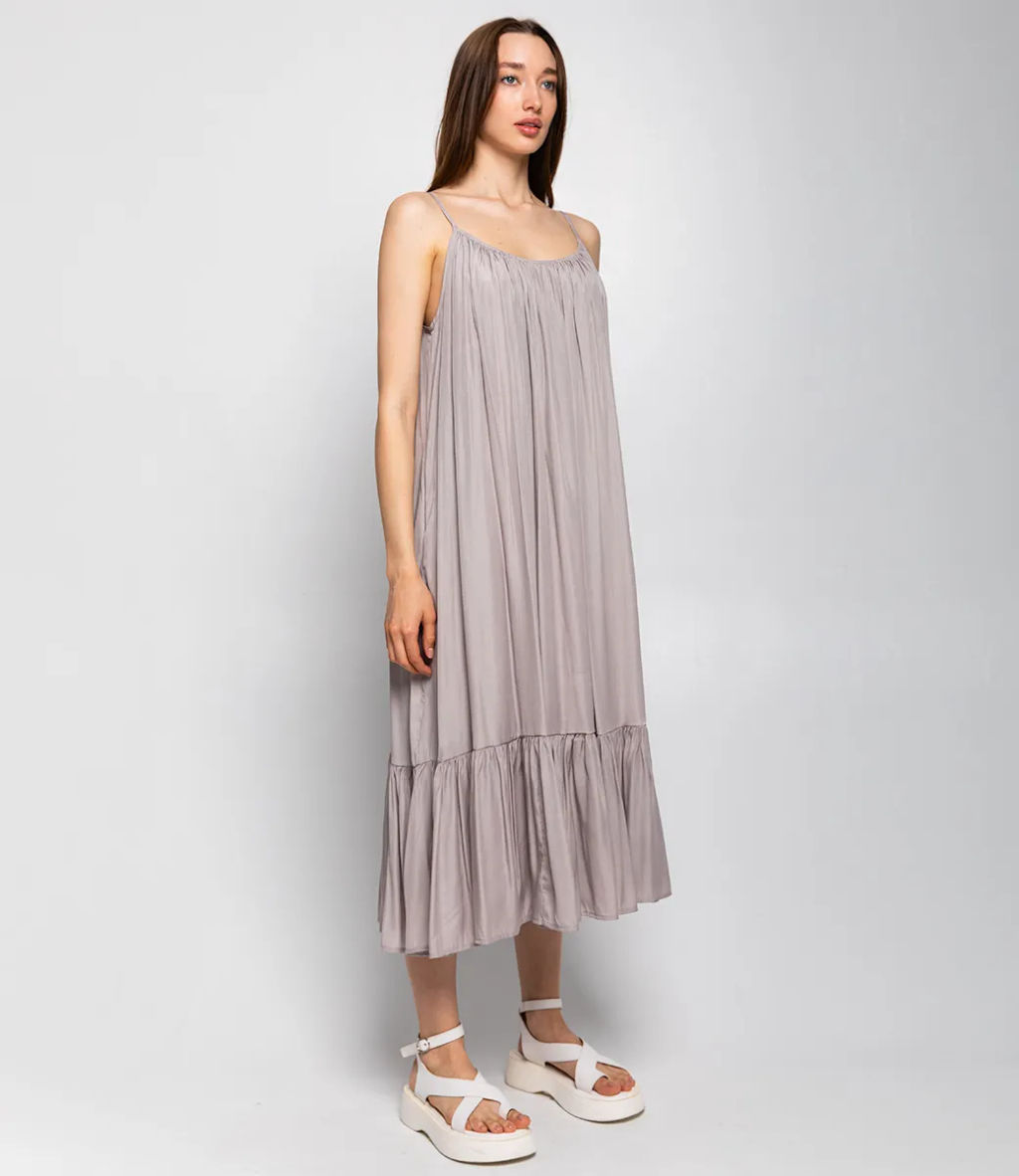 Сарафан #КТ1223 (2), светло-серый