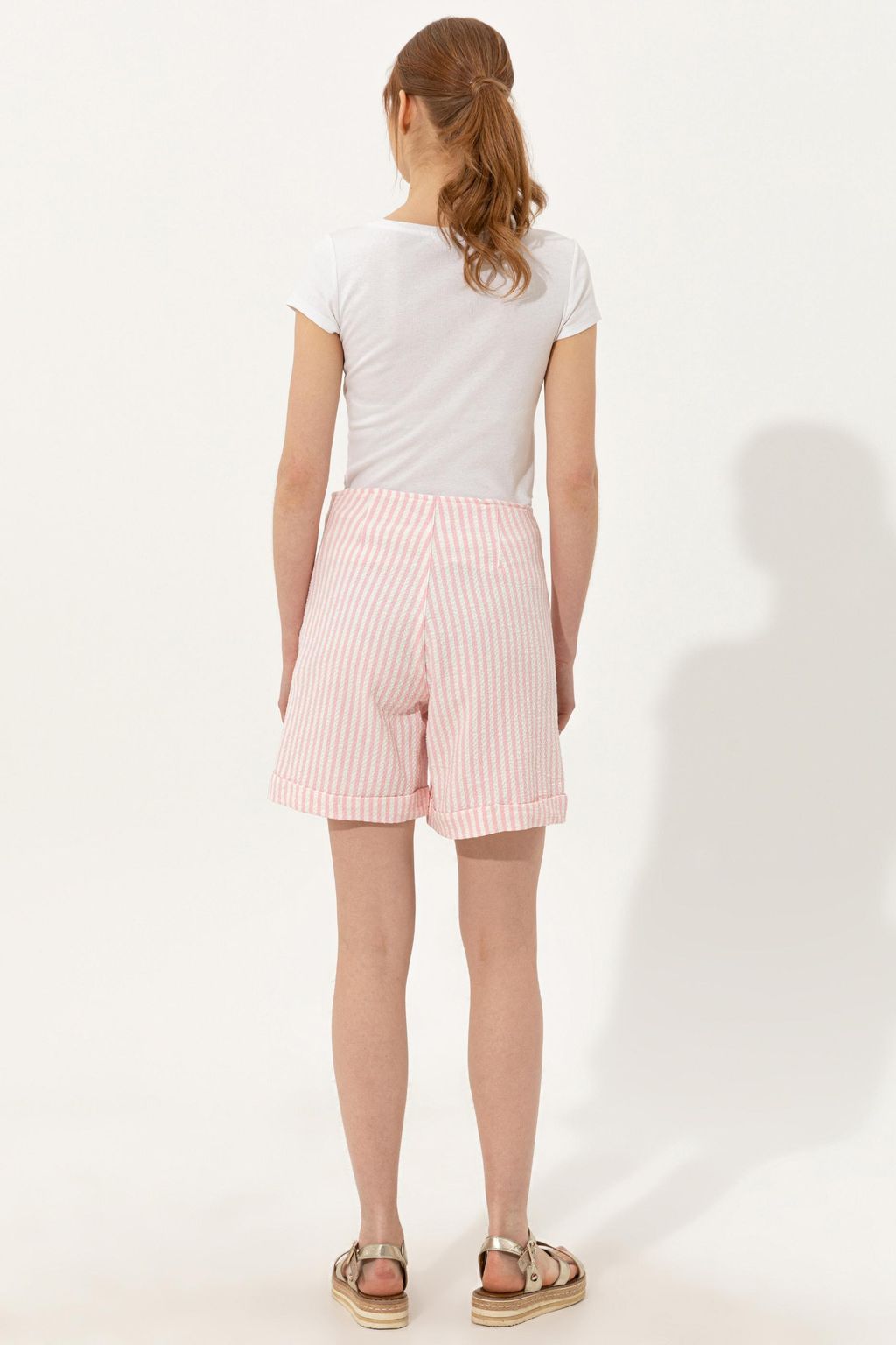 U. S. Polo Assn Женские розовые плетеные бермуды-капри - U.s. polo assn фото 11