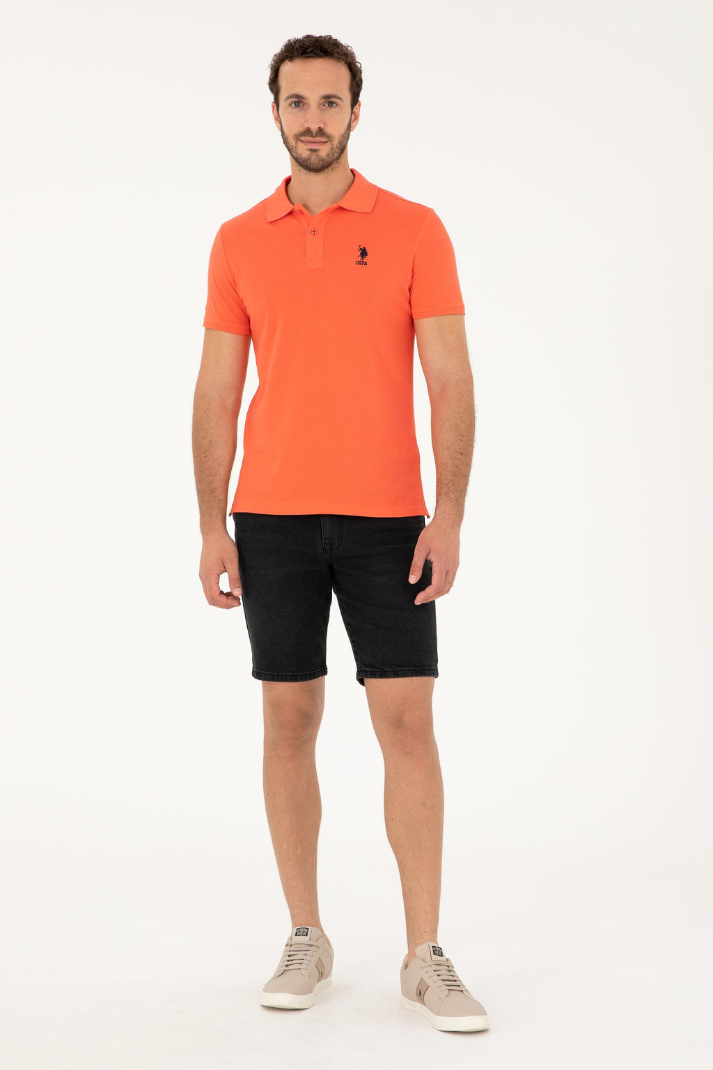 Мужские черные джинсовые шорты Неожиданная скидка в корзине - U.s. polo assn фото 3