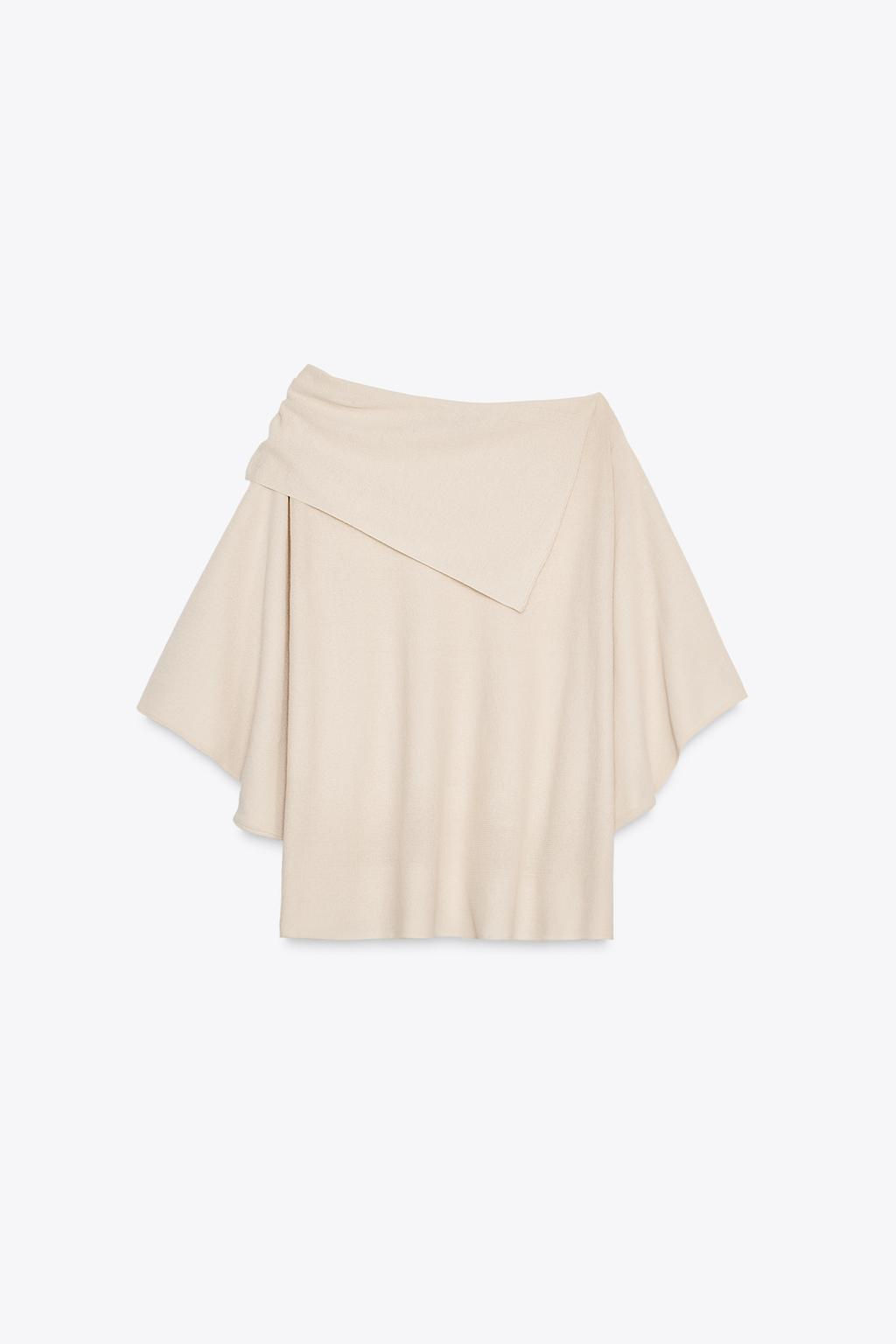 PLAIN KNIT LAYERED TOP - Zara фото 6