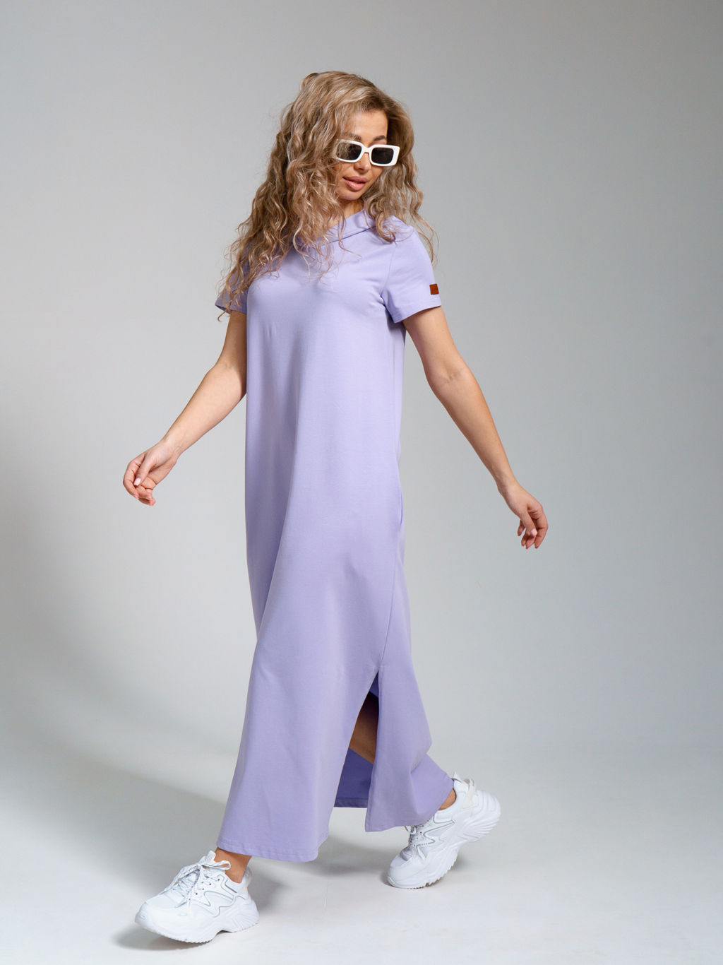 970 Платье-мантия "Лиловый"