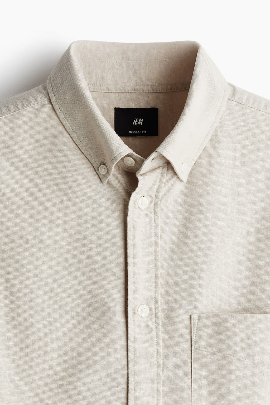 Regular Fit Oxford shirt - H&m фото 8