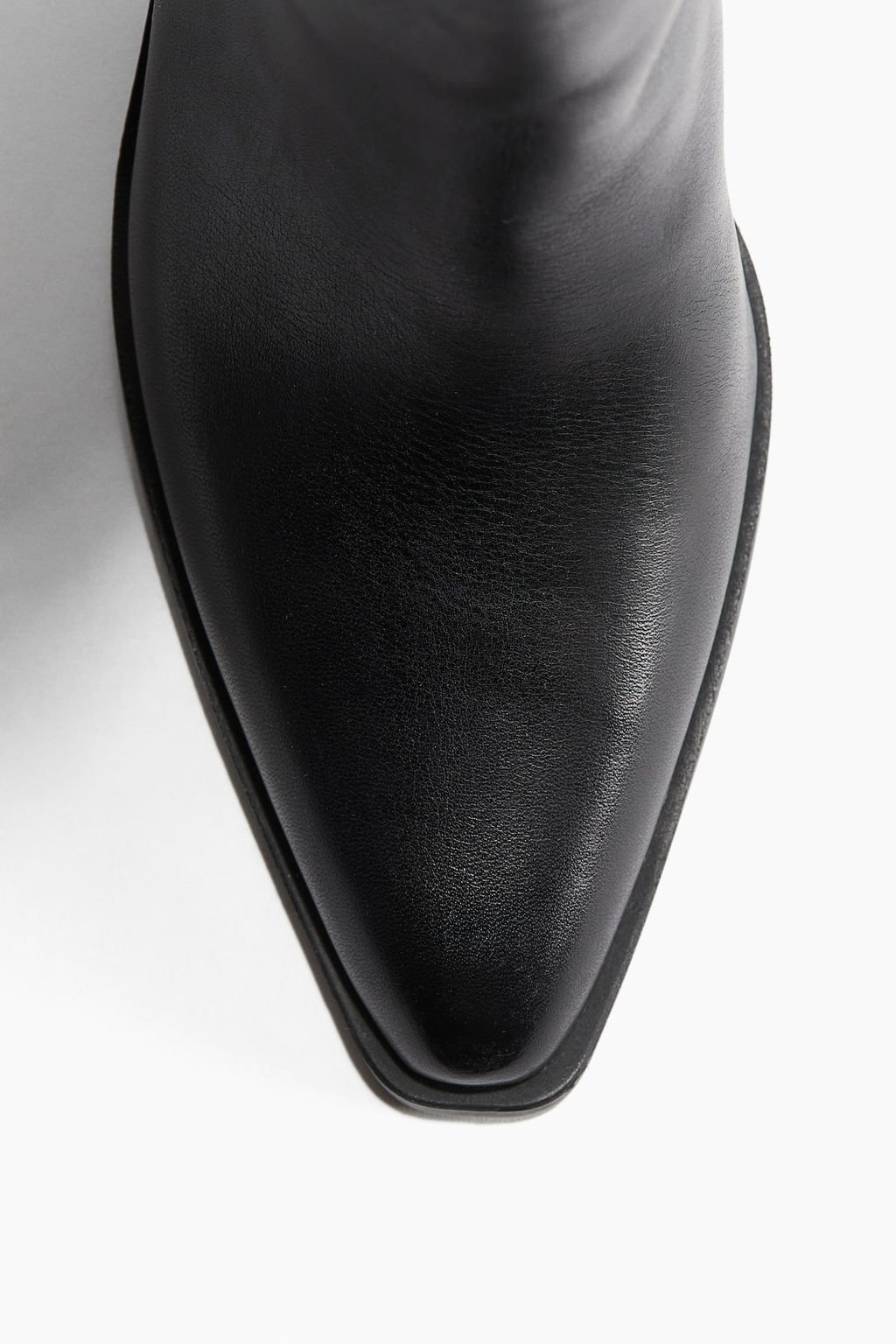 Botas de piel a la rodilla - H&m фото 4